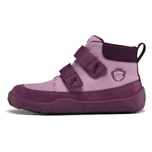 Affenzahn Kid’s Übergangsschuh Leder Friendy Barefootschoenen Purper