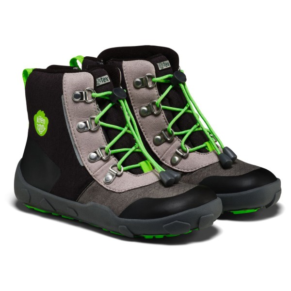 Affenzahn – Kid’s Winterstiefel Vegan Discovy – Winterschoenen maat 22, Zwart