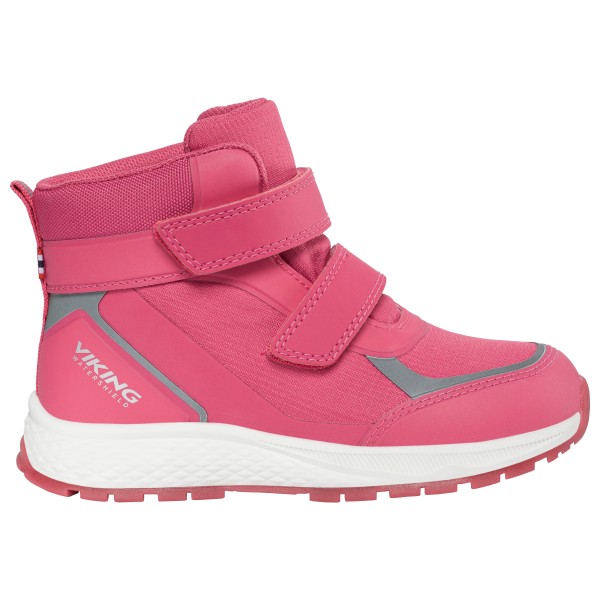 Viking – Kid’s Equip Glow Waterproof 2V – Vrijetijdsschoenen maat 23, pink Roze