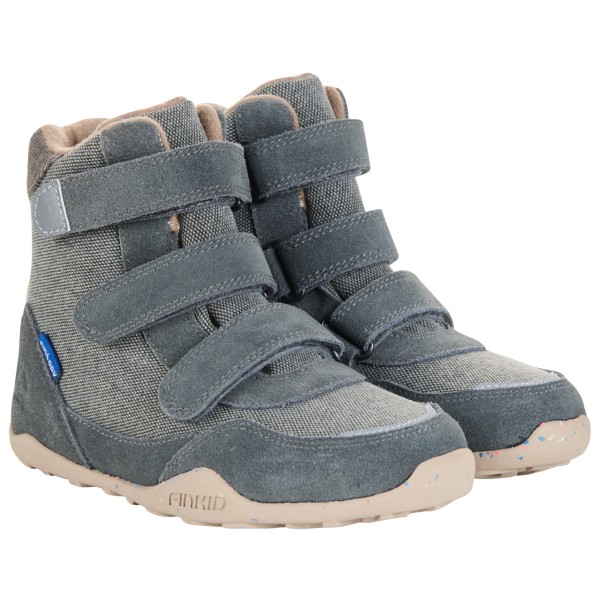 Finkid Ilves Barfußschuhe Kinder (Gr 34 |grau |wasserdicht)