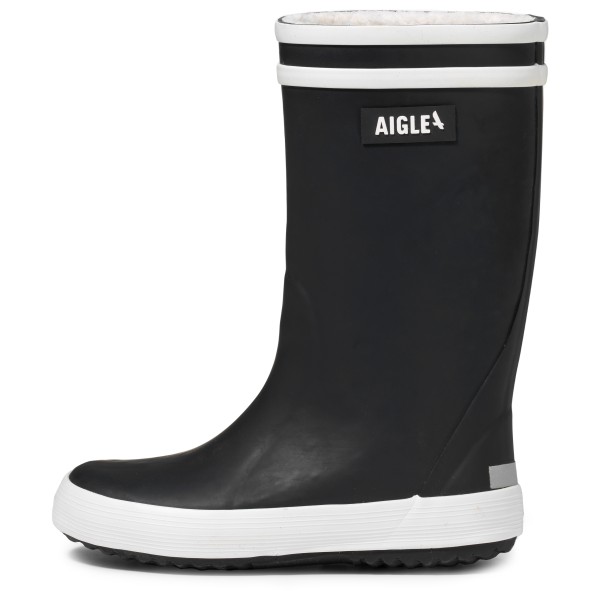 Aigle Lolly Pop Fur 2 Gummistiefel Kinder (Gr 29 |schwarz |wasserdicht)