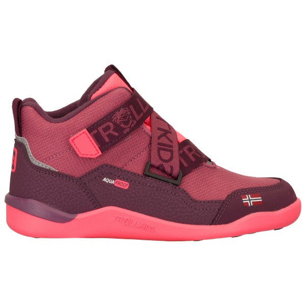 Trollkids Kid’s Nordfjord Barefoot Winter Hiker Winterschoenen Rood