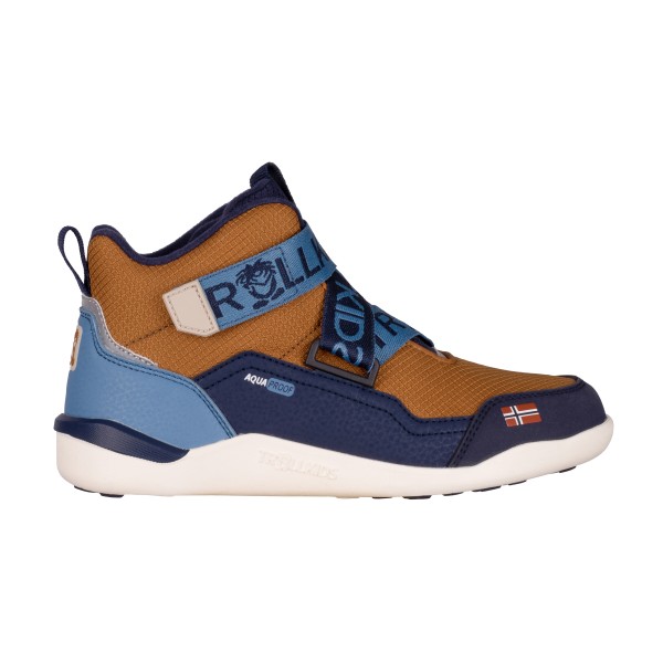 Trollkids Kid’s Nordfjord Barefoot Winter Hiker Winterschoenen Blauw