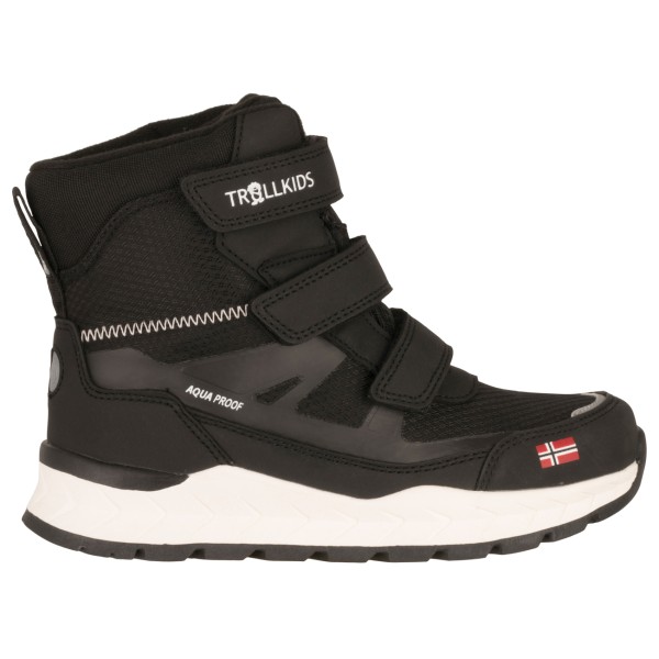 Trollkids Rauland Winter Boots Winterschuhe Kinder (Gr 30 |schwarz |wasserdicht)