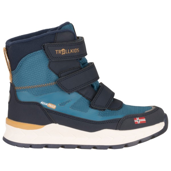 Trollkids Rauland Winter Boots Winterschuhe Kinder Alltag (Gr 29 |blau |wasserdicht)