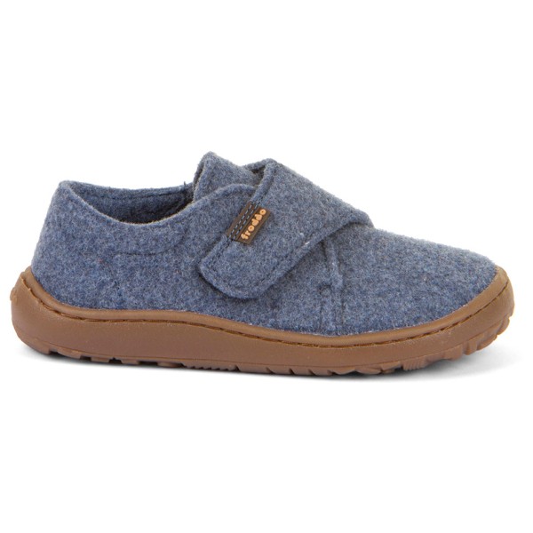 Froddo Kid’s Barefoot Wooly Slippers Pantoffels Grijs