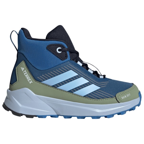 adidas Terrex Terrex Trailmaker 2 Mid Rain.Rdy Wanderschuhe Kinder Wandern (Gr 32 |blau |wasserdicht)