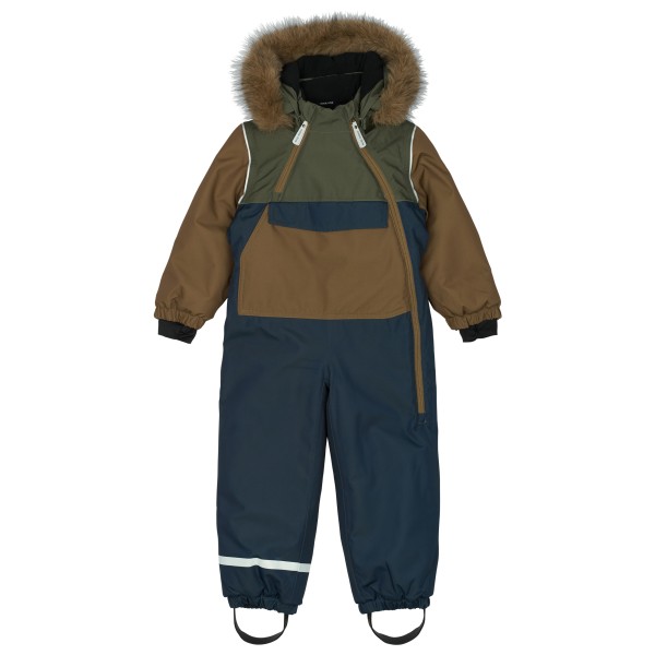 Mikk-Line Anorak Snowsuit Overall Kinder (Größe 92 |blau |wasserdicht)