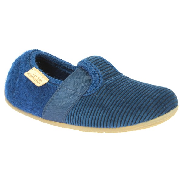 Living Kitzbühel Cord Elastik-Slipper Hausschuhe Kinder (Gr 25 |blau)