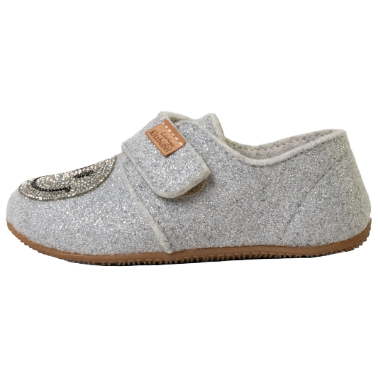 Living Kitzbühel Kid’s Grace Glamour Klettschuh Pantoffels Grijs