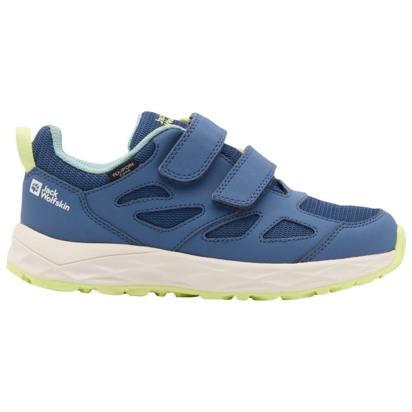 Jack Wolfskin Woodland 2 Texapore Low VC Multisportschuhe Kinder (Gr 33 |blau |wasserdicht)