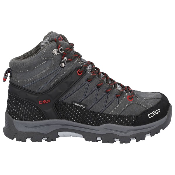 CMP Junior's Rigel Mid Trekking Shoes Waterproof Kinder (Gr 39 |grau/schwarz |wasserdicht)