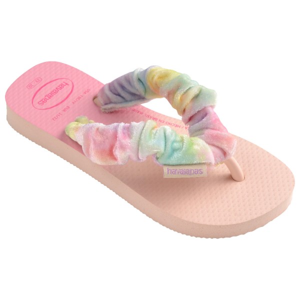Havaianas - Baby Kid's Fluffy - Sandalen Brazil 25/26 rosa