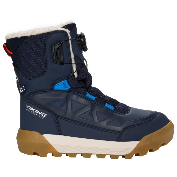 Viking Kid’s Constrictor Warm SC WP Boa Winterschoenen Blauw