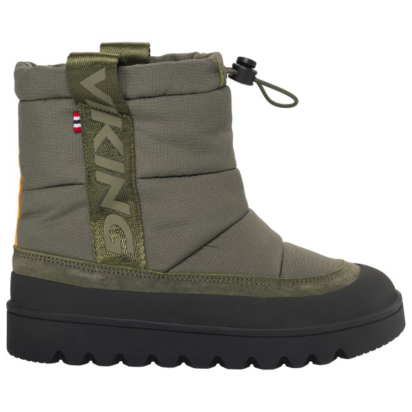 Viking Kid’s Fleek Hybrid Warm WP Winterschoenen olijfgroen Zwart