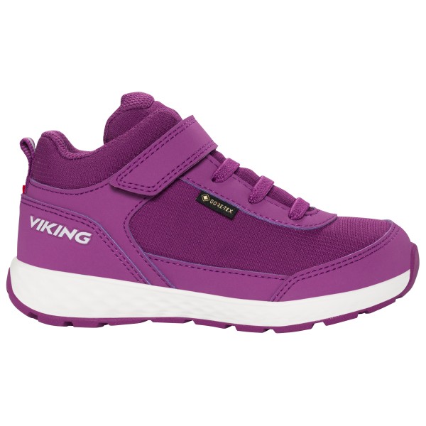 Viking – Kid’s Fun Mid GTX 1V – Vrijetijdsschoenen maat 32, fuchsia Paars