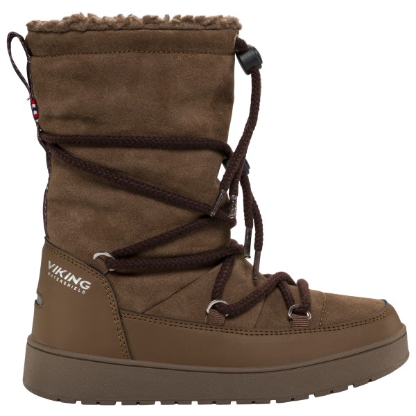 Viking Kid’s Snowcord Tall Warm WP Winterschoenen Bruin