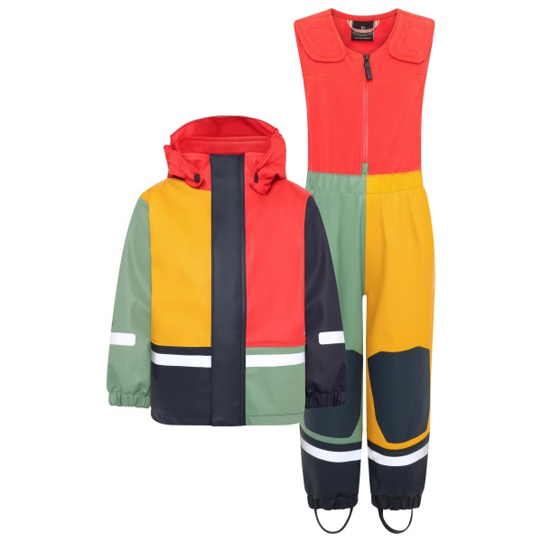 Didriksons Kid’s Boardman Set Galon Overall meerkleurig Multicolor
