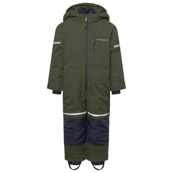 Didriksons Kid’s Falken Coverall Overall Olijfgroen