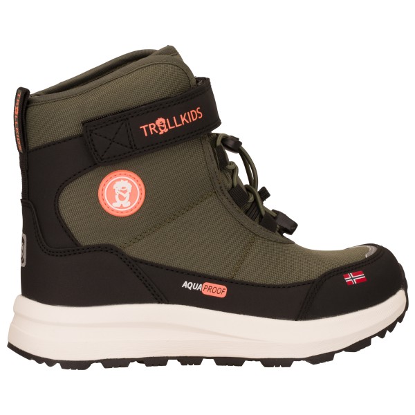 Trollkids Kid’s Helgeland Anti Slip Winter Boots Winterschoenen Zwart
