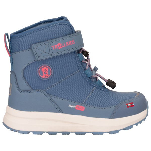 Trollkids Kid’s Helgeland Anti Slip Winter Boots Winterschoenen Blauw