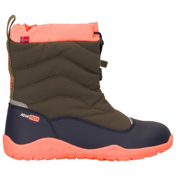 Trollkids Kid’s Rosfjord Barefoot Winter Hiker Winterschoenen Bruin
