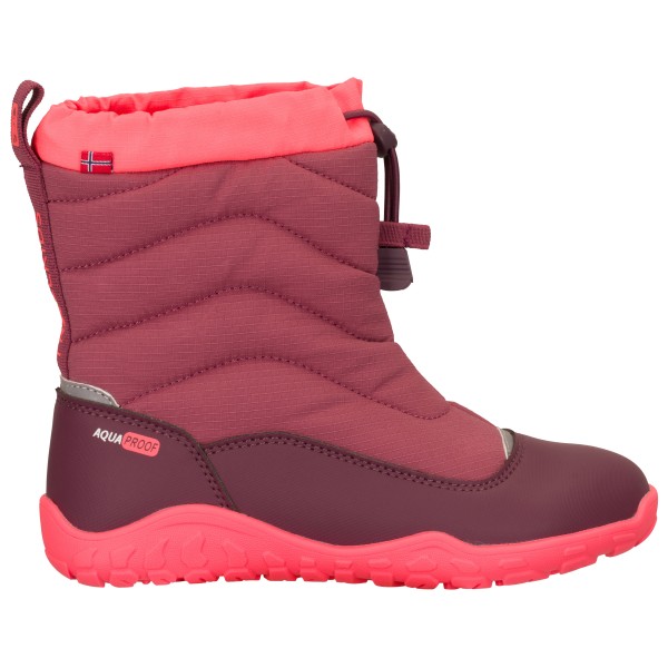 Trollkids Kid’s Rosfjord Barefoot Winter Hiker Winterschoenen Rood