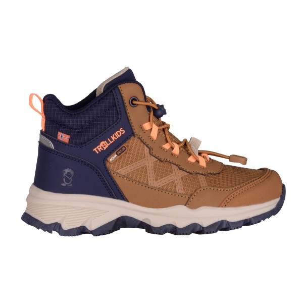 Trollkids Kid’s Trolltunga Hiker Mid XT Wandelschoenen Bruin