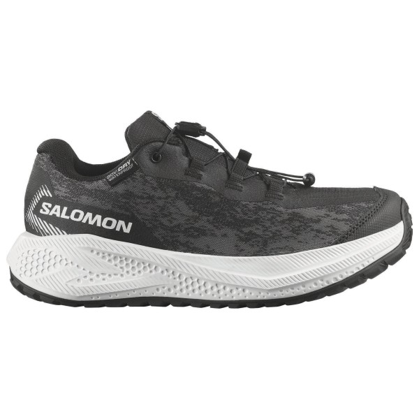 Salomon Kid’s Aero GRVL Waterproof Hardloopschoenen Zwart
