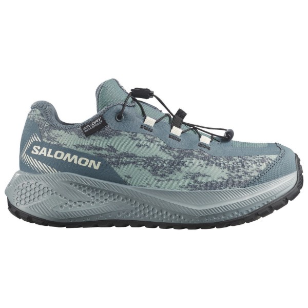 Salomon Kid’s Aero GRVL Waterproof Hardloopschoenen Stormy Weather / Clearly Aqua