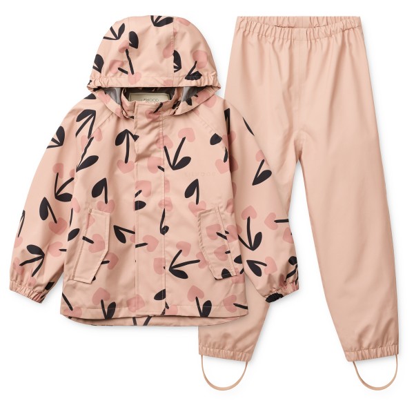 LIEWOOD – Kid’s Pedia Rainwear Set – Regenset maat , Roze