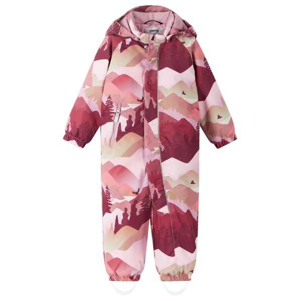 Reima Kid’s Reimatec Winter Overall Puhuri Print Overall Roze