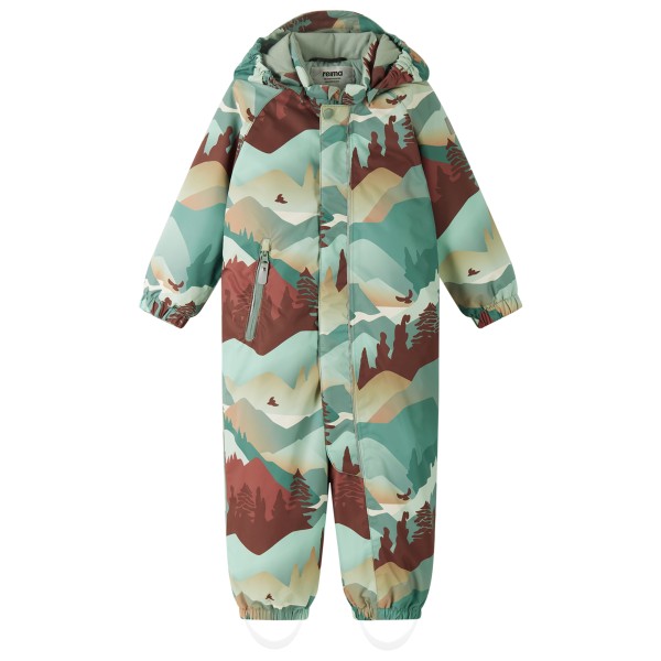 Reima Kid’s Reimatec Winter Overall Puhuri Print Overall meerkleurig Multicolor