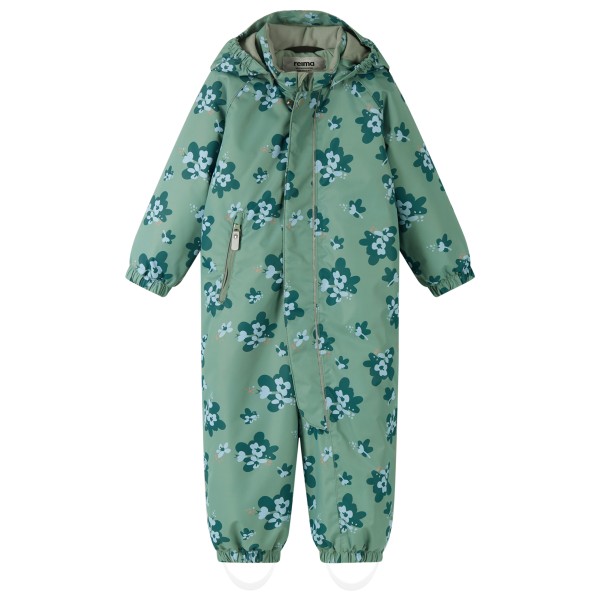 Reima Kid’s Reimatec Winter Overall Puhuri Print Overall turkoois Turquoise