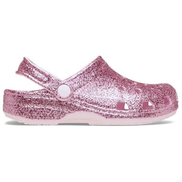 Crocs Kid’s Classic Chunky Glitter Clog Sandalen Roze