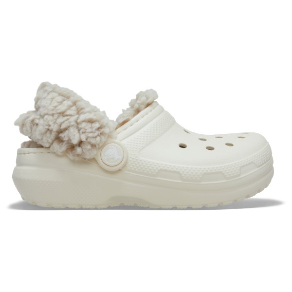 Crocs Kid’s Classic Fleece Lined Clog Pantoffels Grijs