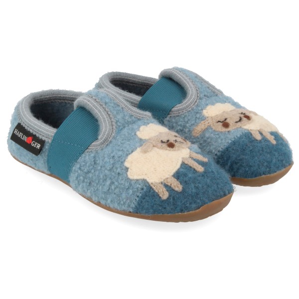 Haflinger Kid’s Everest Schnucki Pantoffels Grijs