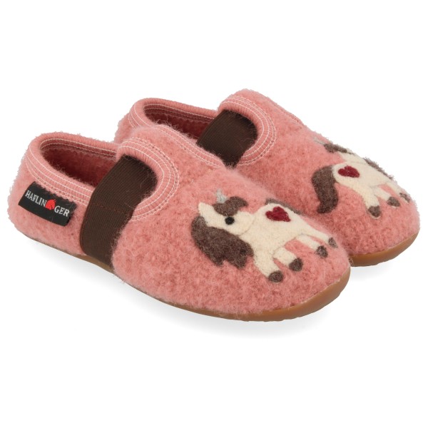 Haflinger - Kid's Everest Unicorn - Hüttenschuhe 33 rosa