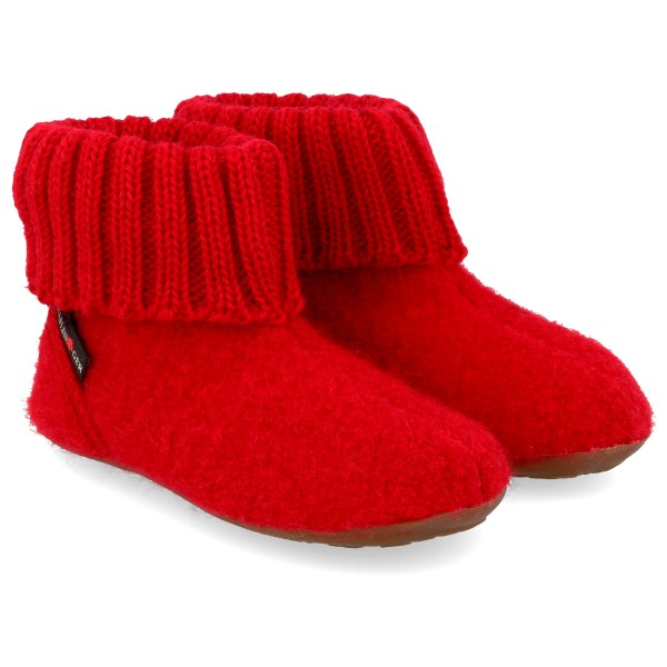 Haflinger Kid’s Karlo Pantoffels Rood