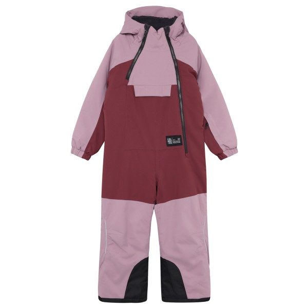 Color Kids Junior Ski Coverall Colorblock Overall Roze