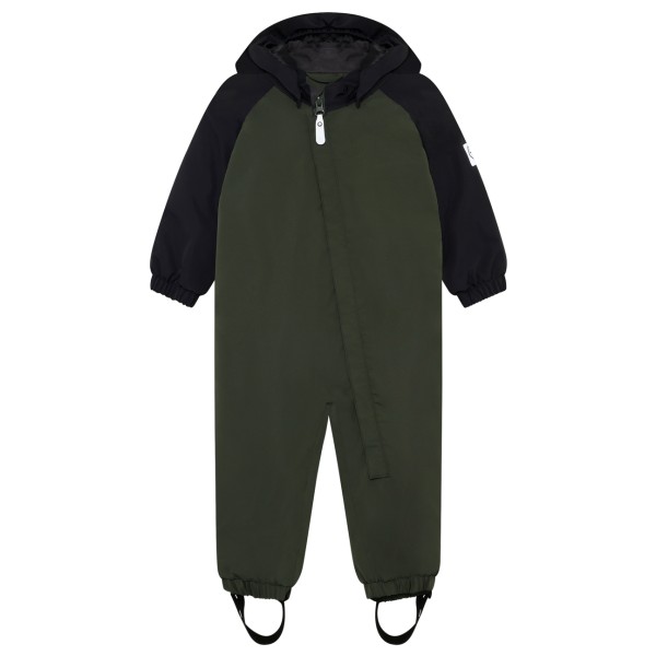 Color Kids Kid’s Coverall Colorblock & Solid Overall Olijfgroen