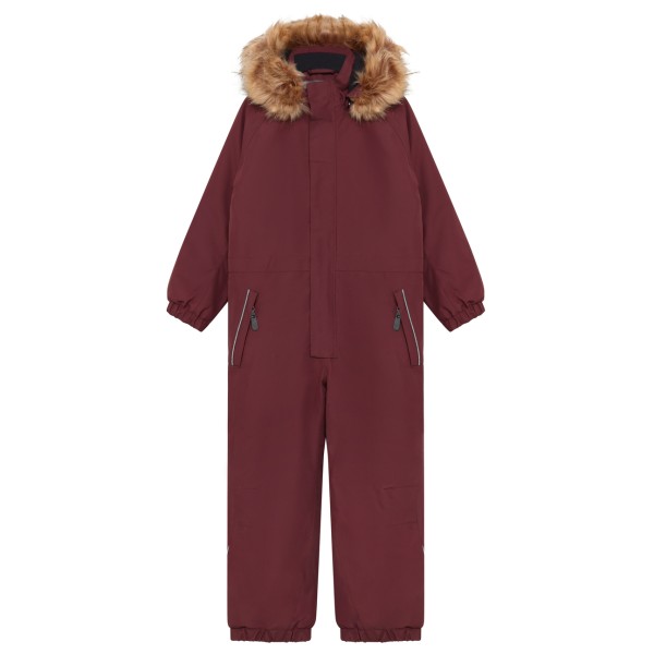 Color Kids Kid’s Coverall with Fake Fur 742845 Overall Rood