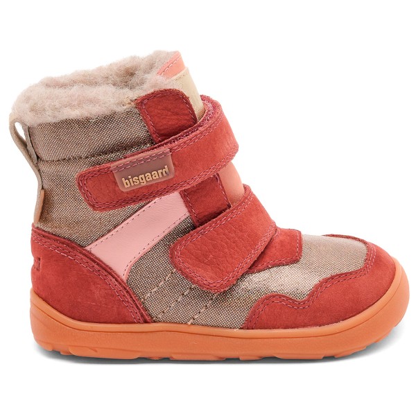 Bisgaard Kid’s Barefoot Timo Tex Winterschoenen Rood