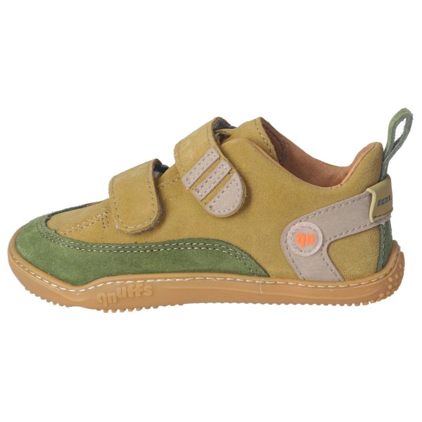 qnuffs Ahorn Leather Barfußschuhe Kinder (Gr 25 |beige)
