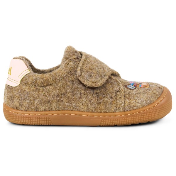 Koel Kid’s Dan Print Felt Barefootschoenen Beige
