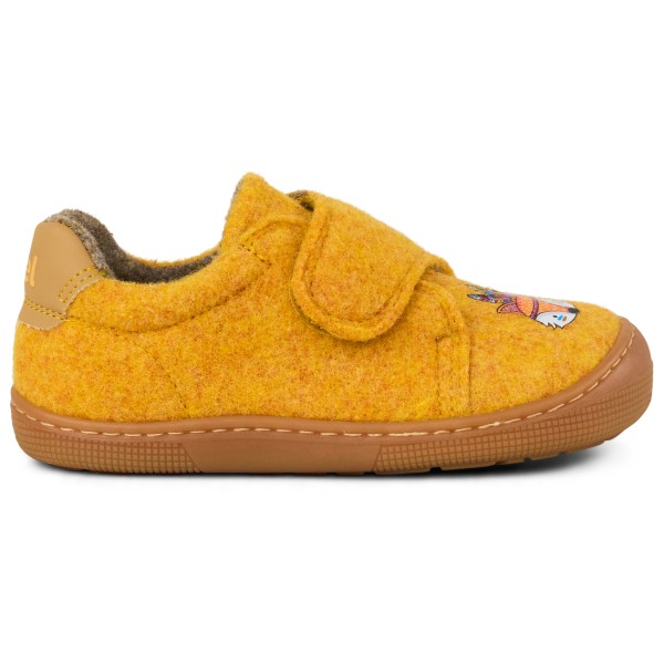 Koel Kid’s Dan Print Felt Barefootschoenen Oranje