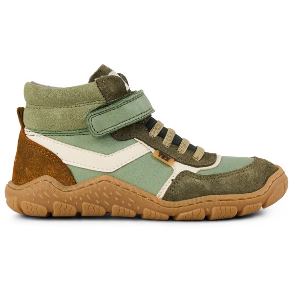 Koel Kid’s Rami Wool Tex Barefootschoenen Olijfgroen
