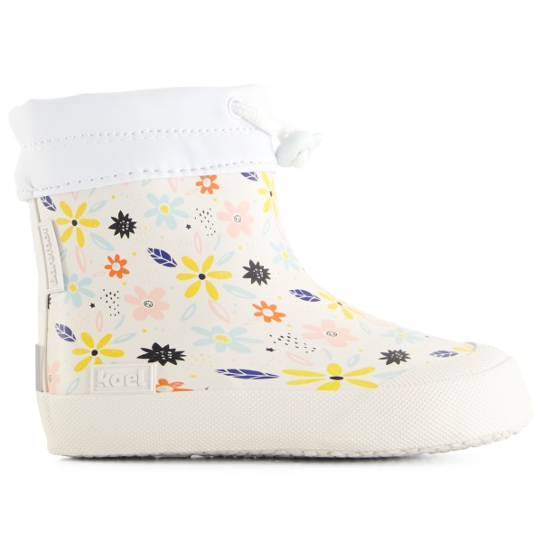Koel Kid’s Wellie Print Wool Barefootschoenen Wit