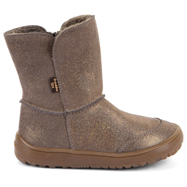 Froddo Kid’s Barefoot Tex Suede Winterschoenen Bruin