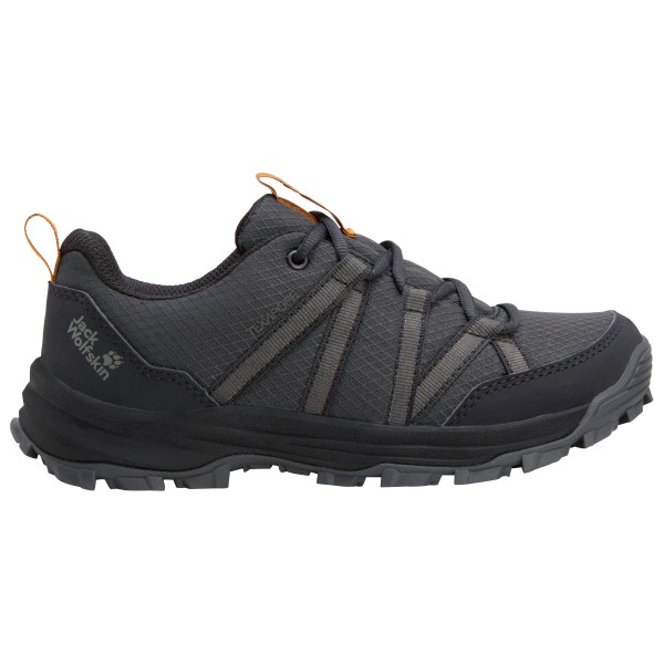 Jack Wolfskin Kid’s Wild Hike Texapore Mid Wandelschoenen Zwart